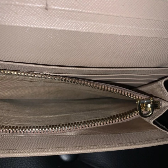 Prada Saffiano Cherry Long Wallet + Bundle - Picture 11 of 15